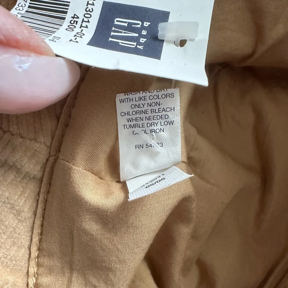 GAP Baby Tan Corduroy Bucket Hat